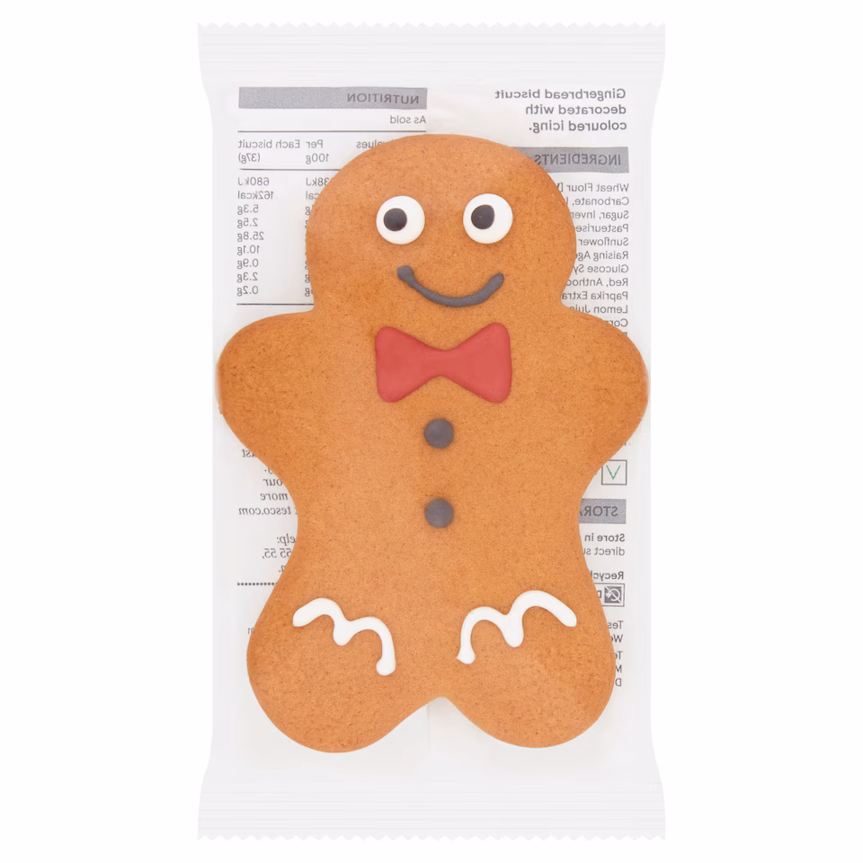 Tesco Gingerbread Biscuit