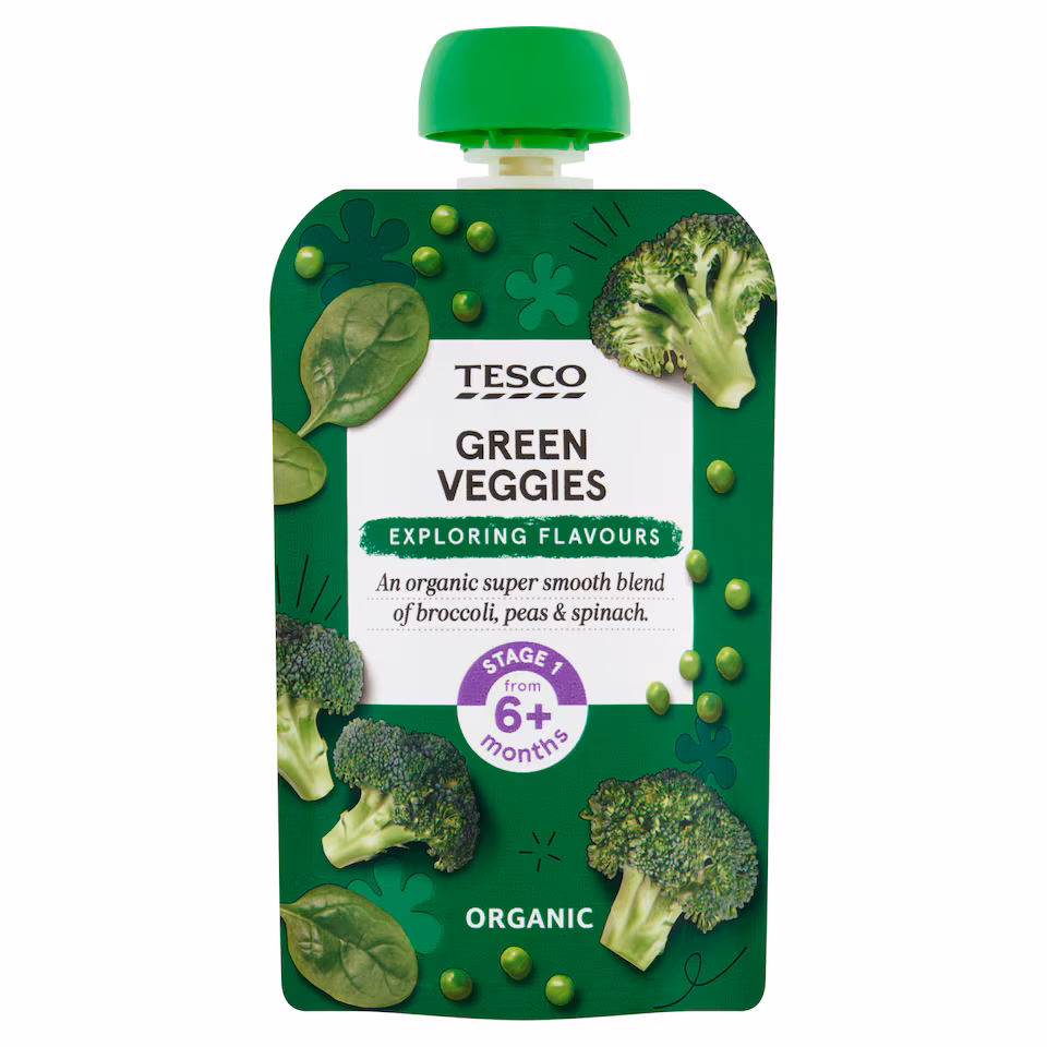Tesco Green Veggies 100G