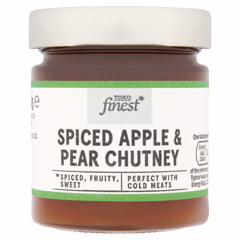 Tesco Finest Spiced Apple & Pear Chutney 220G