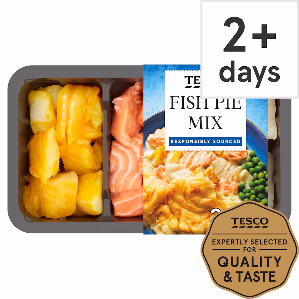 Tesco Fish Pie Mix 340G