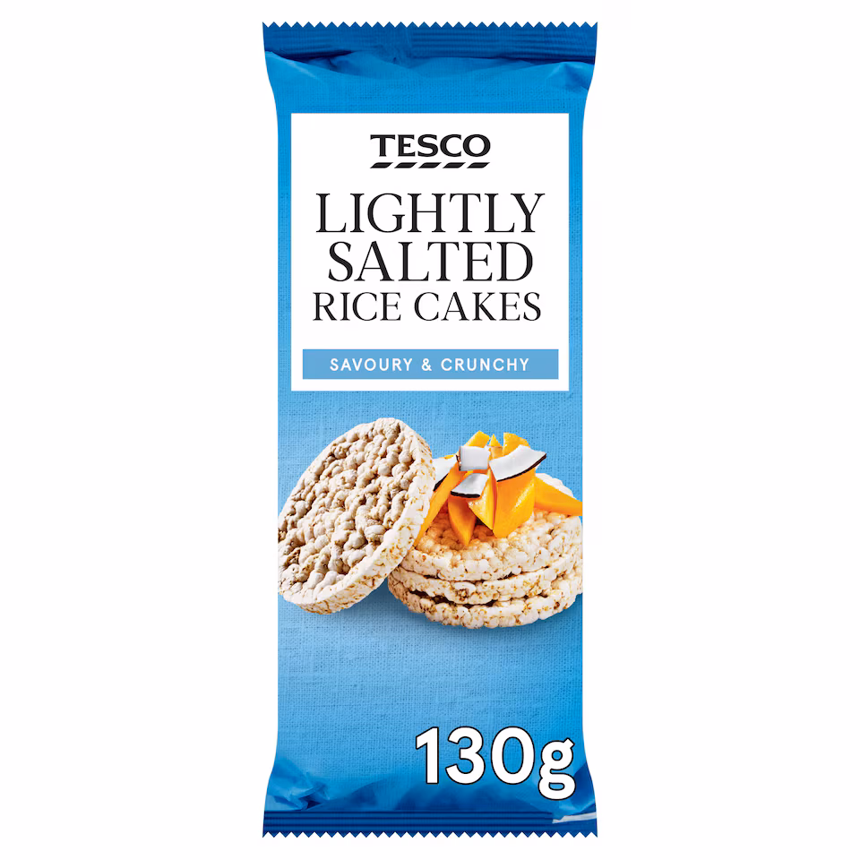 Tesco Lightly Salted Rice Cakes 130G