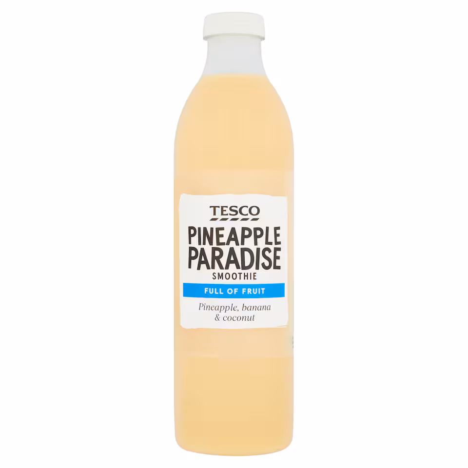 Tesco Pineapple Paradise Fruit Smoothie 750Ml