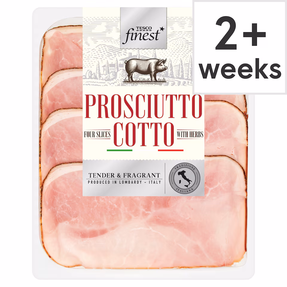 Tesco Finest Prosciutto Cotto With Herbs 100G