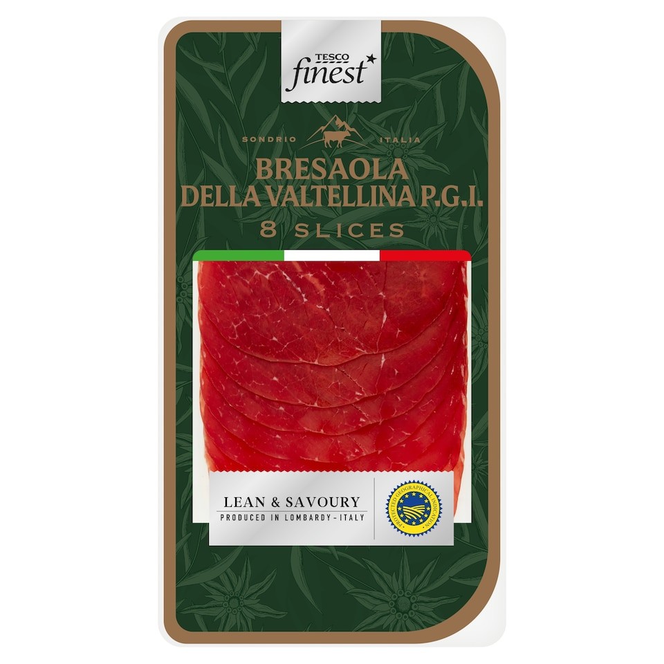 Tesco Finest Bresaola 8 Slices 70G
