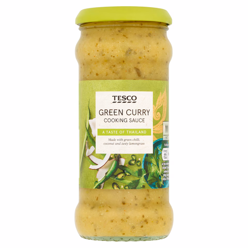Tesco Green Thai Curry Cooking Sauce 340G