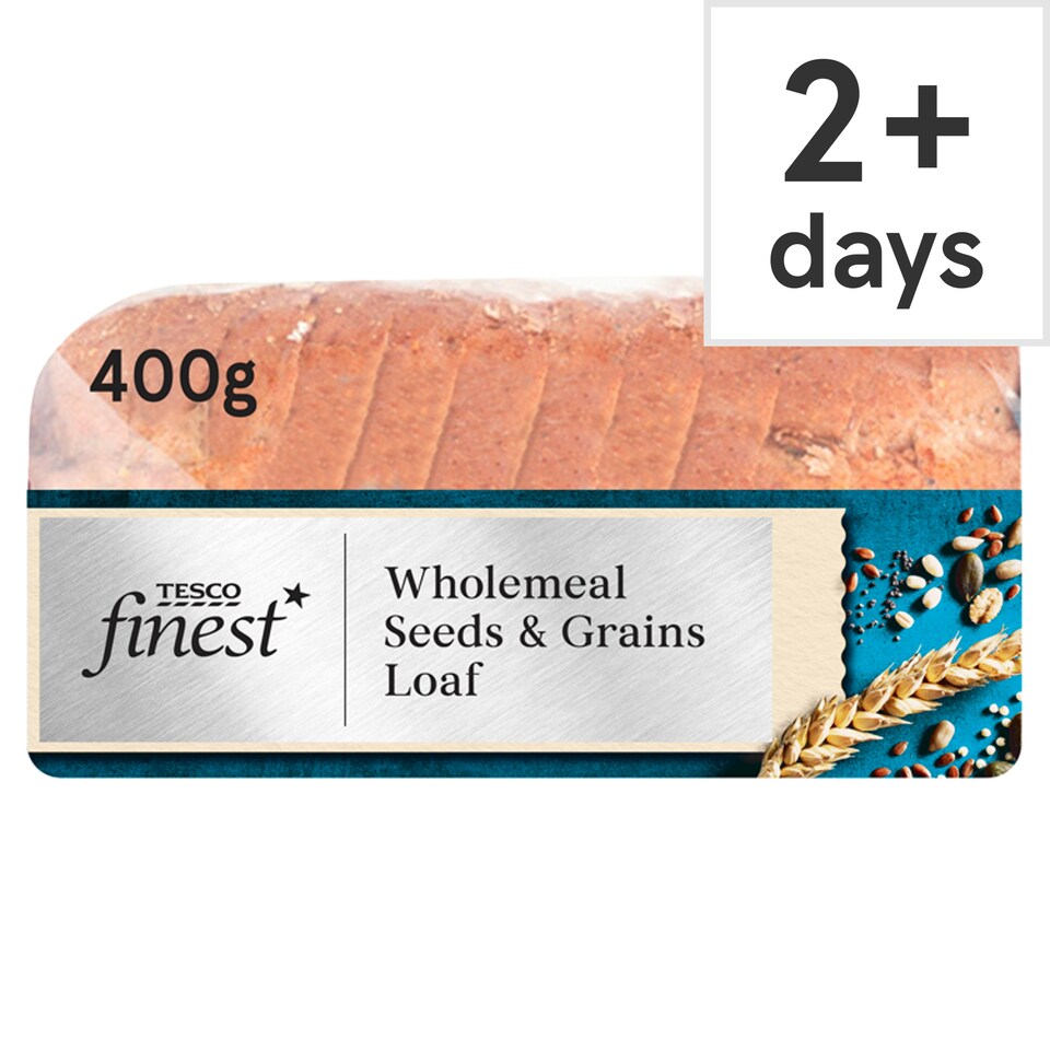 Tesco Finest Wholemeal Seeds and Grains Loaf 400g