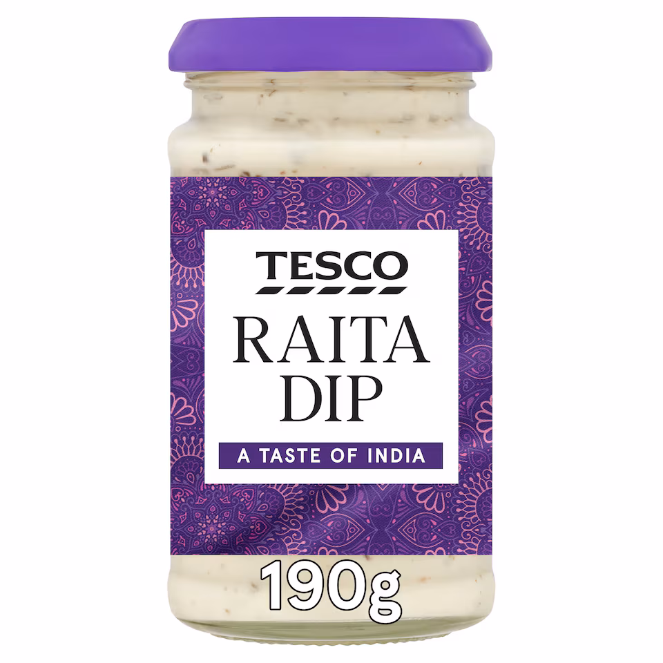 Tesco Raita Dip 190G