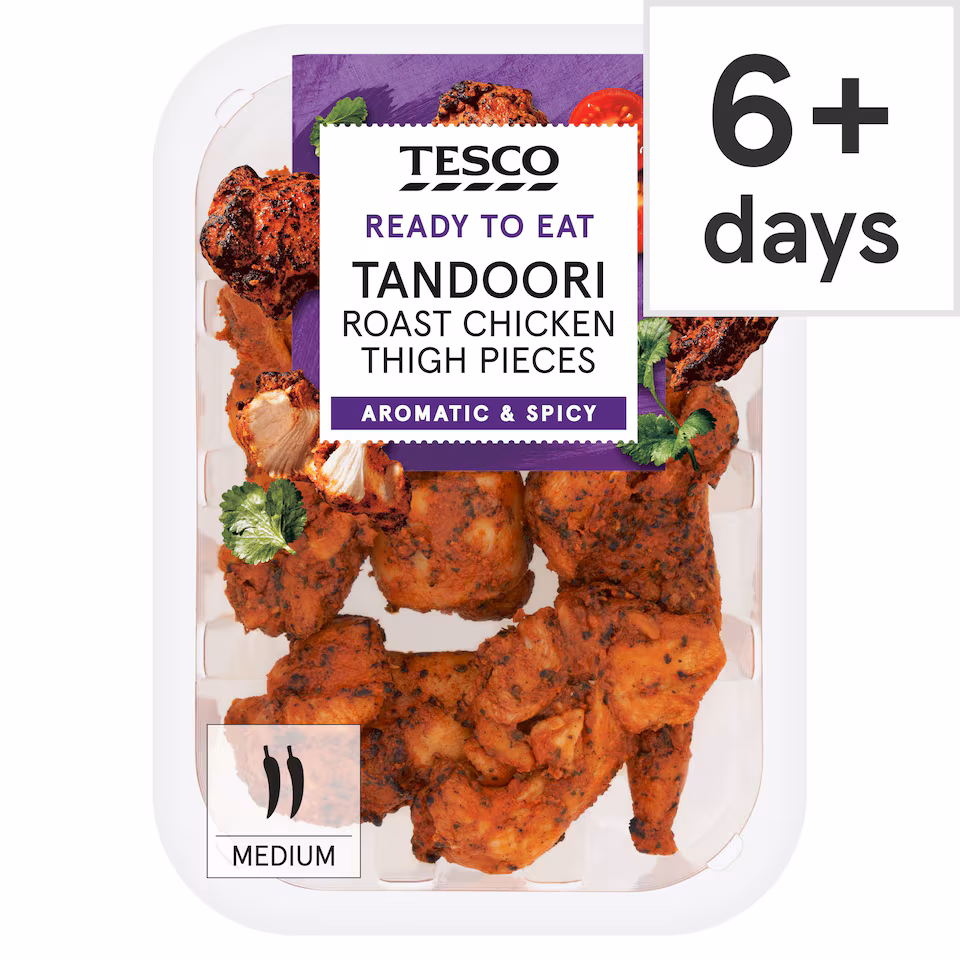 Tesco Tandoori Chicken Thigh Pieces 180G