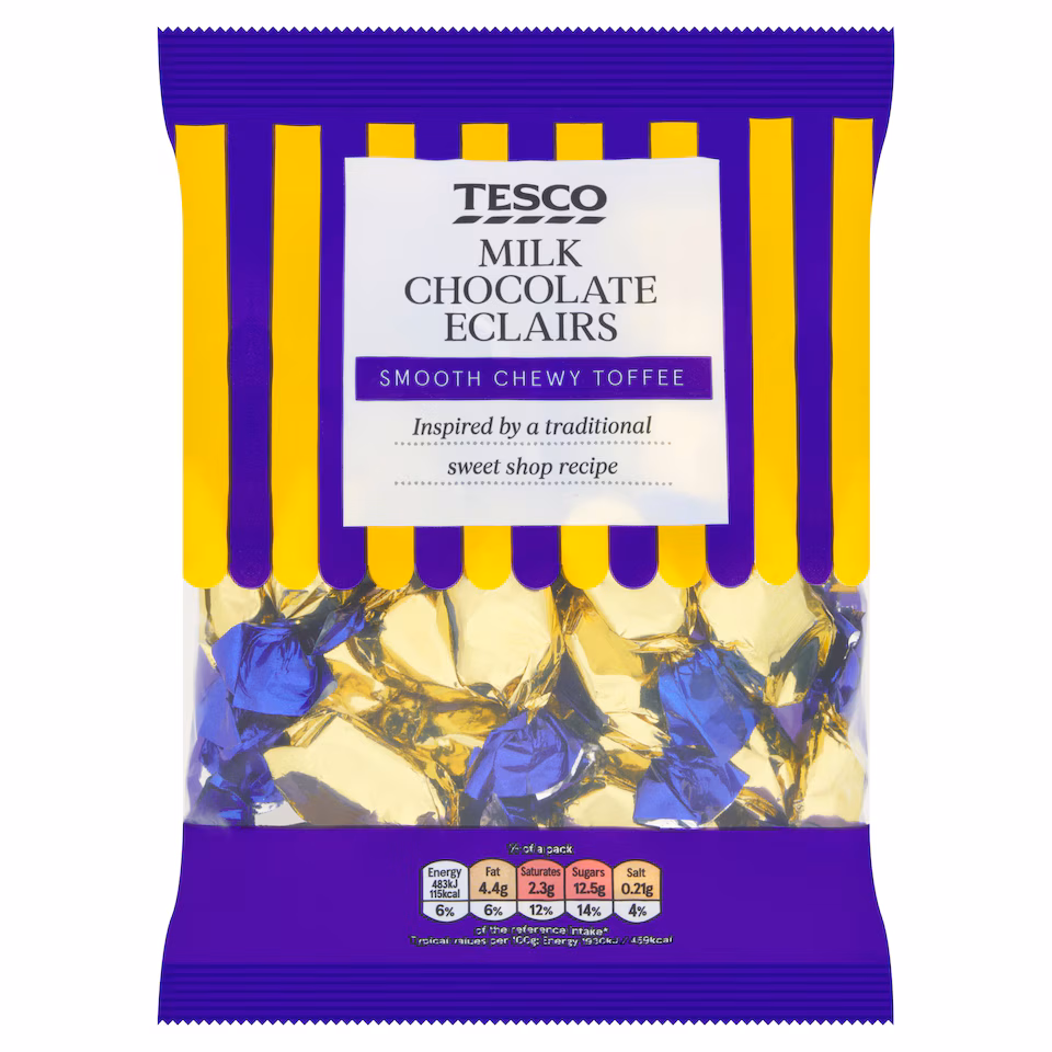 Tesco Chocolate Eclairs 175G