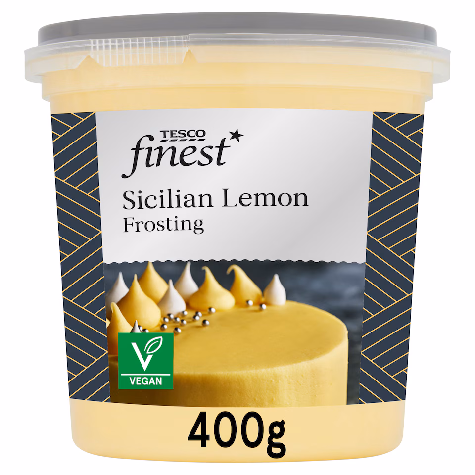 Tesco Finest Sicilian Lemon Frosting 400G