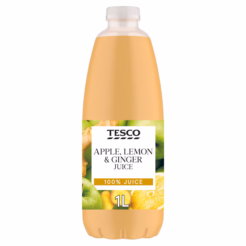 Tesco Apple, Lemon & Ginger Juice 1L