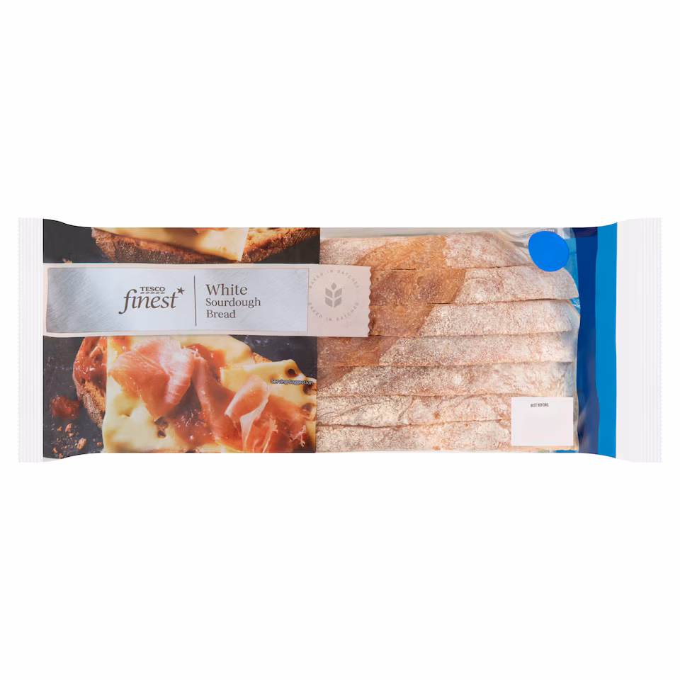 Tesco Finest White Sourdough Loaf 400G