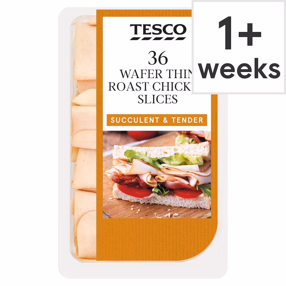 Tesco Wafer Thin Roast Chicken Slices 400g