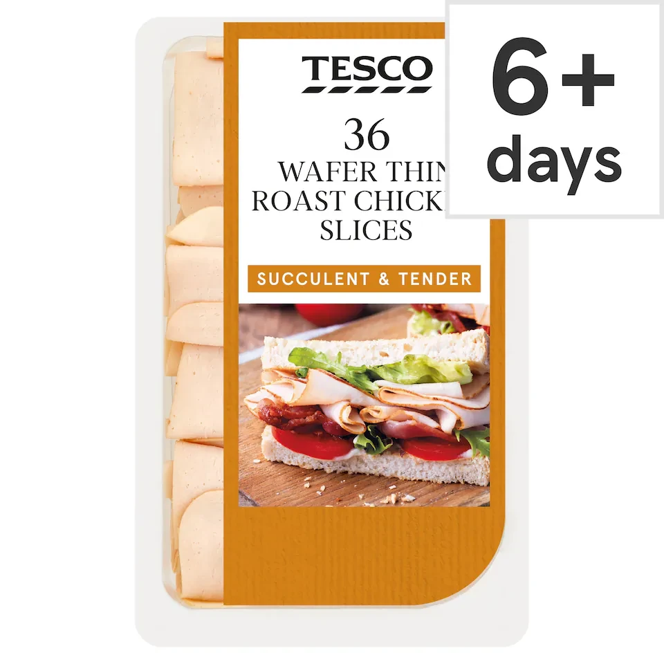 Tesco Wafer Thin Roast Chicken Slices 400g