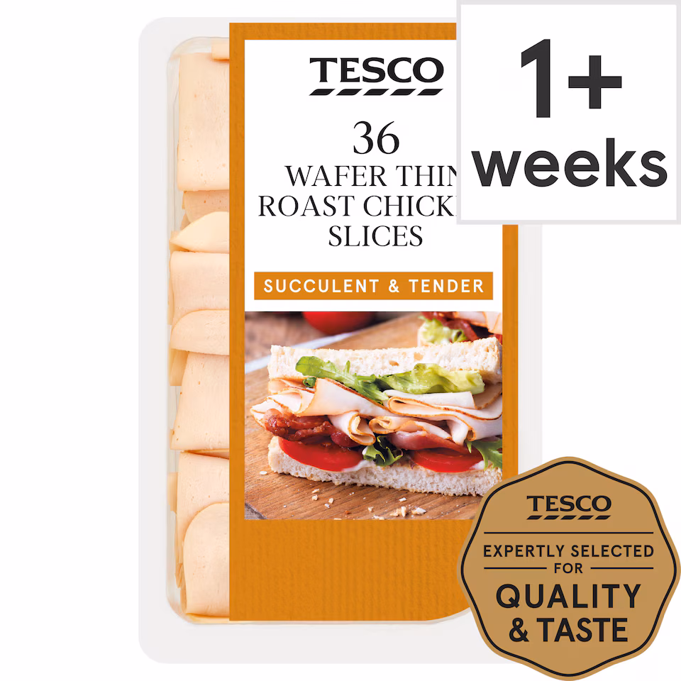 Tesco Wafer Thin Roast Chicken Slices 400g