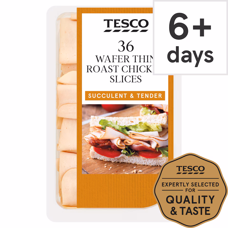 Tesco Wafer Thin Roast Chicken Slices 400g