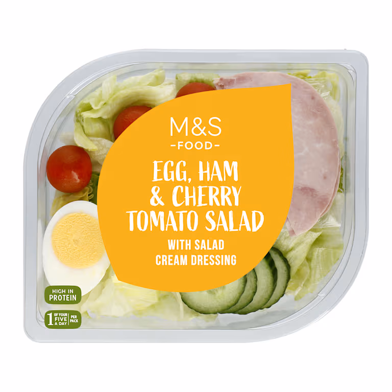 M&S Egg, Ham & Cherry Tomato Salad