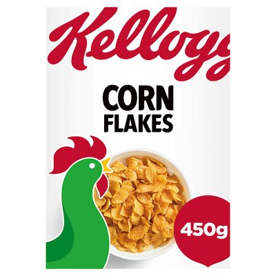 Kellogg's Corn Flakes Breakfast Cereal 450g