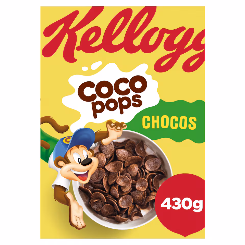 Kellogg's Coco Pops Chocos Cereal 430G