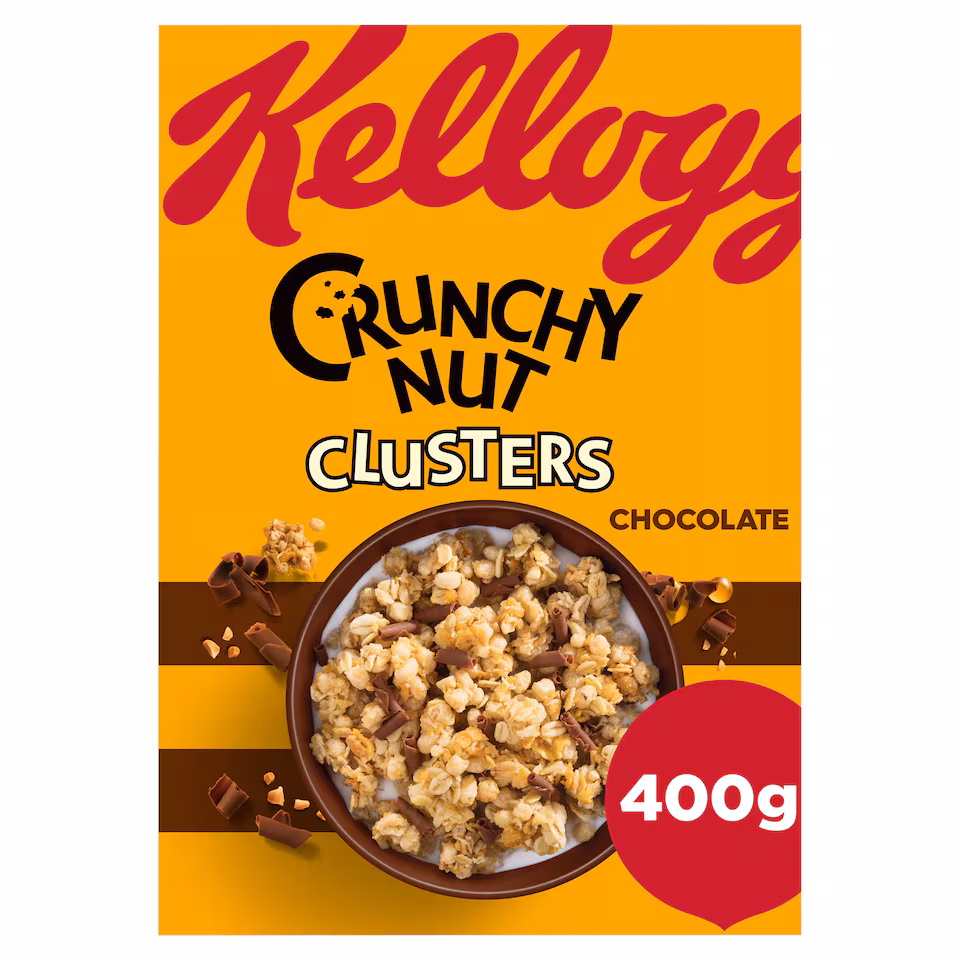 Kellogg's Crunchy Nut Clusters - Chocolate 400g