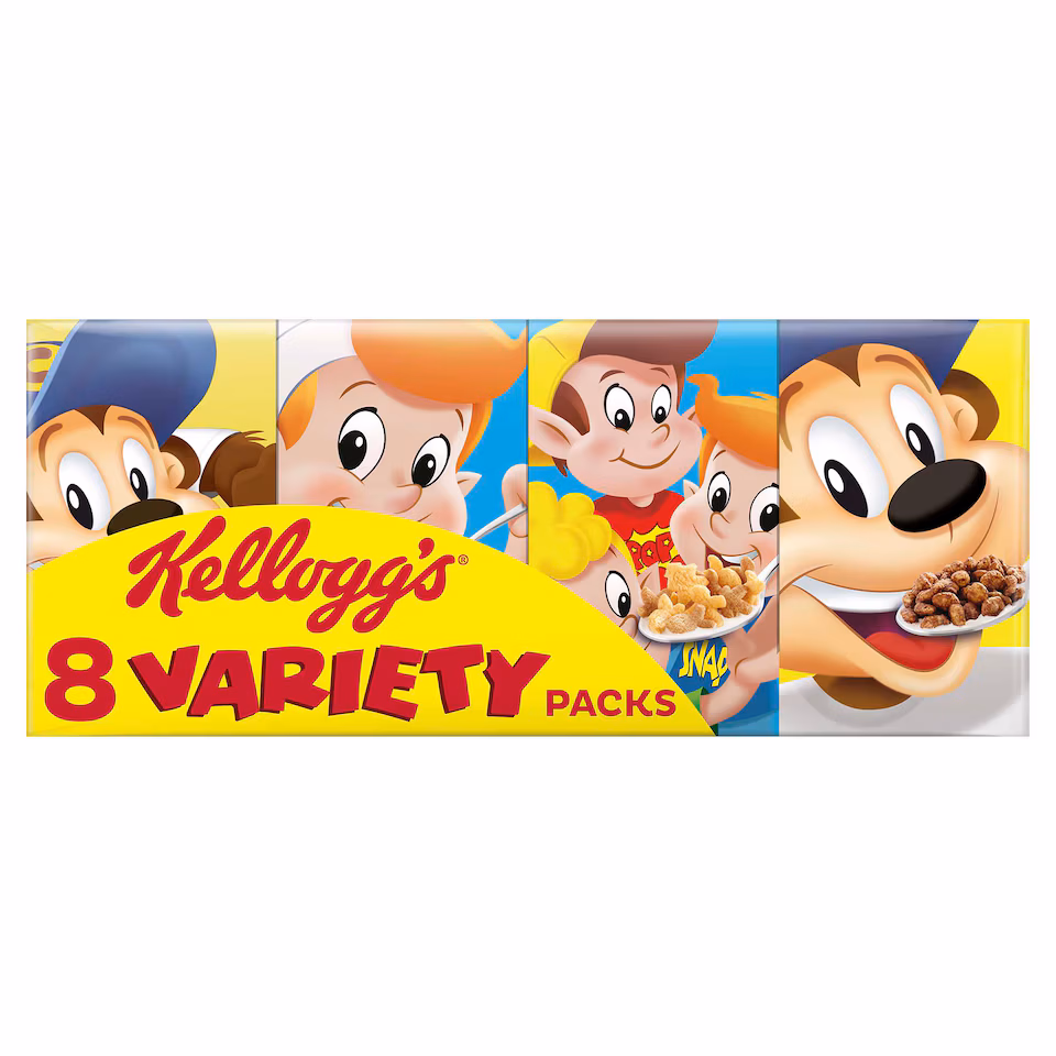 Kellogg's Variety Cereal 8 Pack 196g