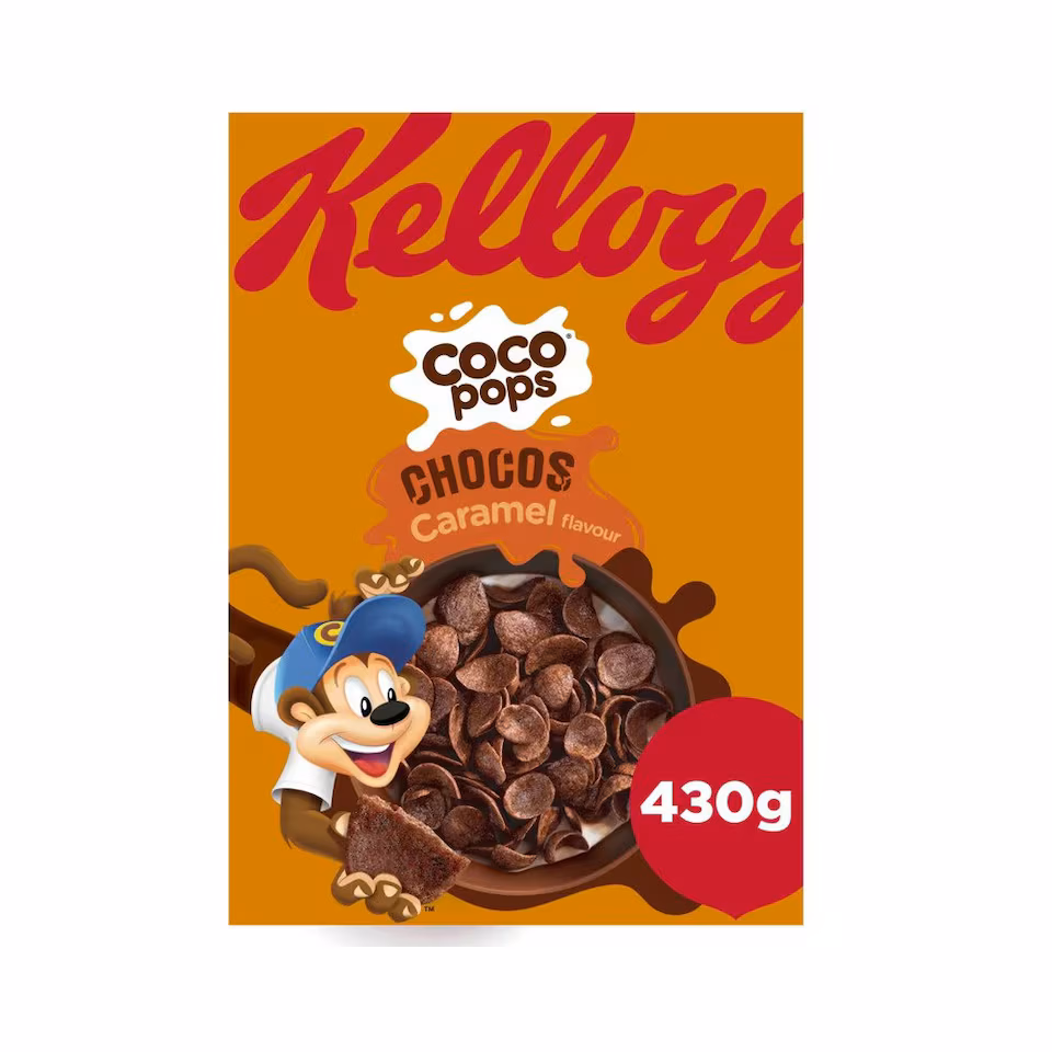 Kellogg's Coco Pops Chocos Caramel 430g x 10 | Multi