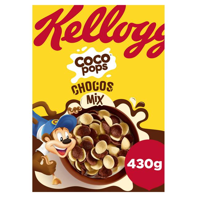 Kellogg’s Coco Pops 430g Chocos Mix Breakfast Cereal