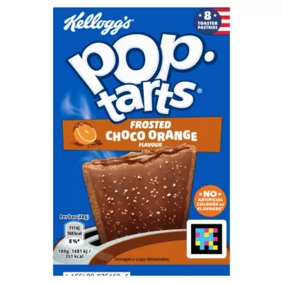 Kellogg's Kellogg’s Pop Tarts Choco Orange flavour pastry snacks 8x48g