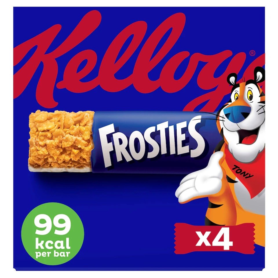 Kellogg's Frosties Cereal Milk Bars 4 x 25g