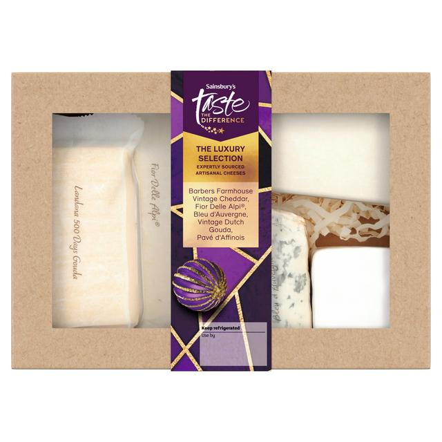 Sainsbury's Luxury Cheese Selection, Taste the Difference 488g