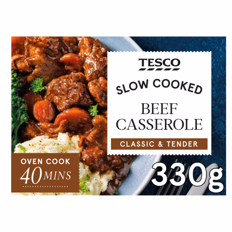 Tesco Slow Cooked Beef Casserole 330g