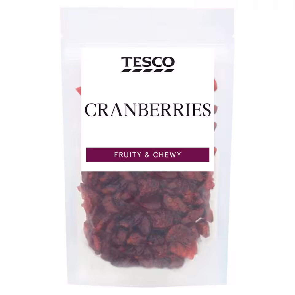 Tesco Cranberries 100G