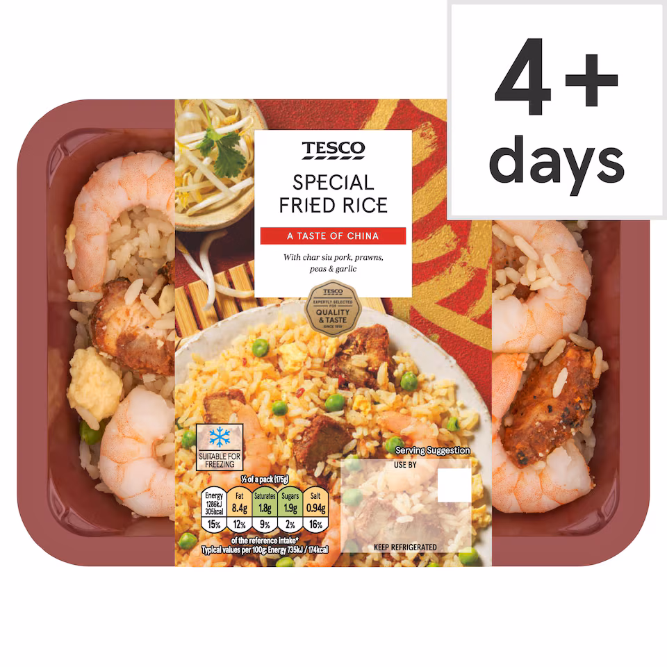 Tesco Special Fried Rice 350G
