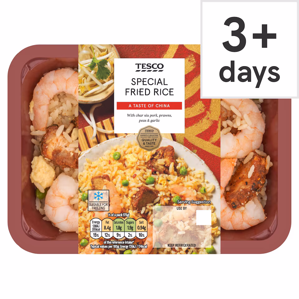 Tesco Special Fried Rice 350G