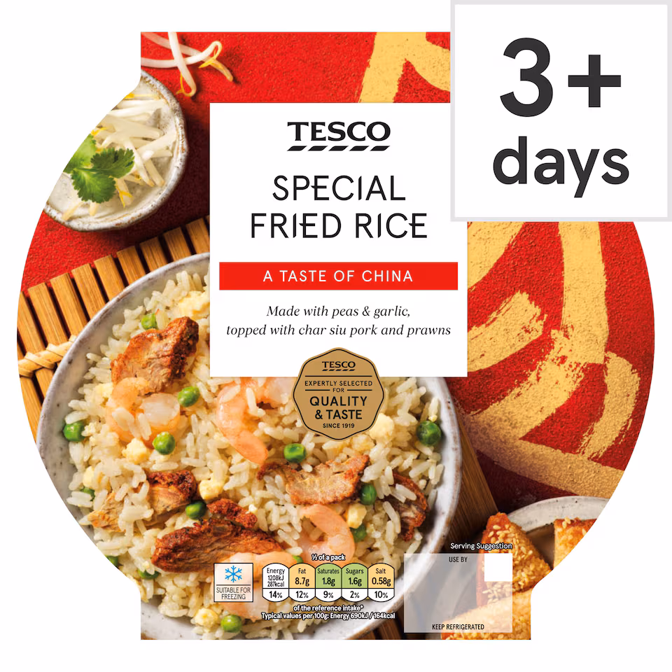 Tesco Special Fried Rice 350G