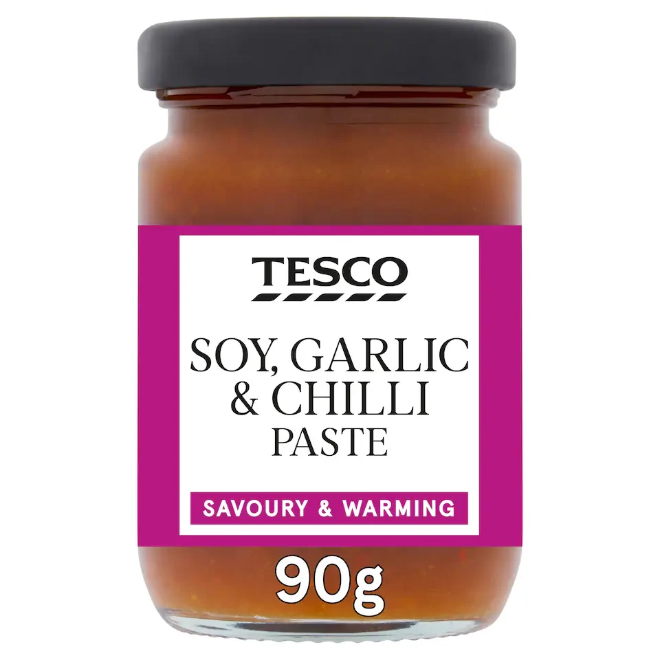 Tesco Soy, Garlic & Chilli Paste 90G
