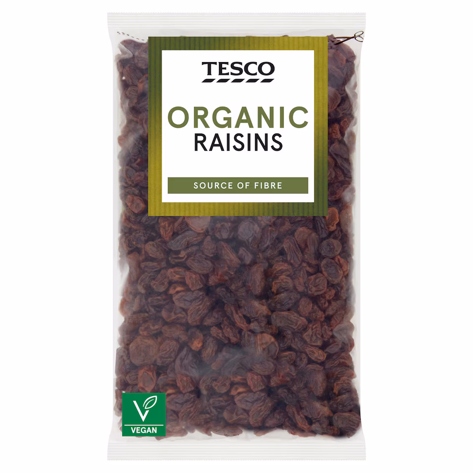 Tesco Organic Raisins 375G