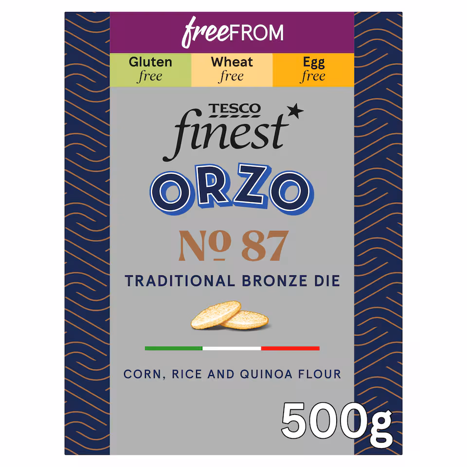 Tesco Finest Free From Orzo 500G