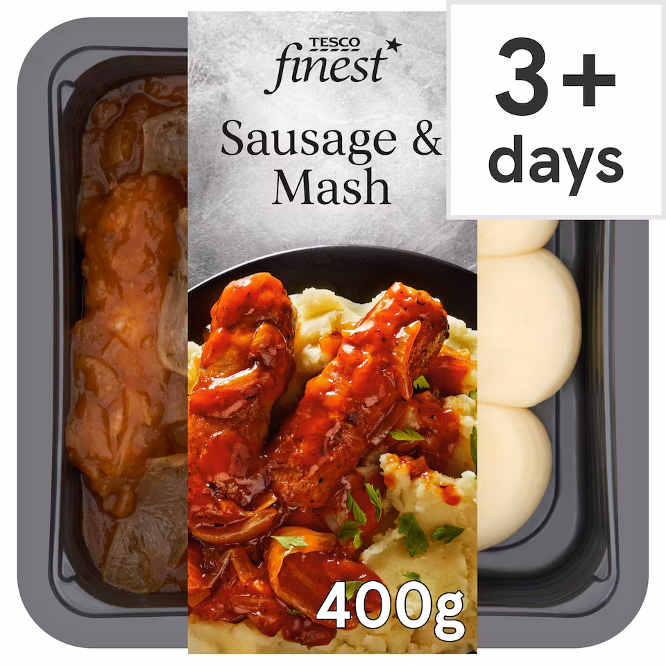 Tesco Finest Sausage & Mash 400G