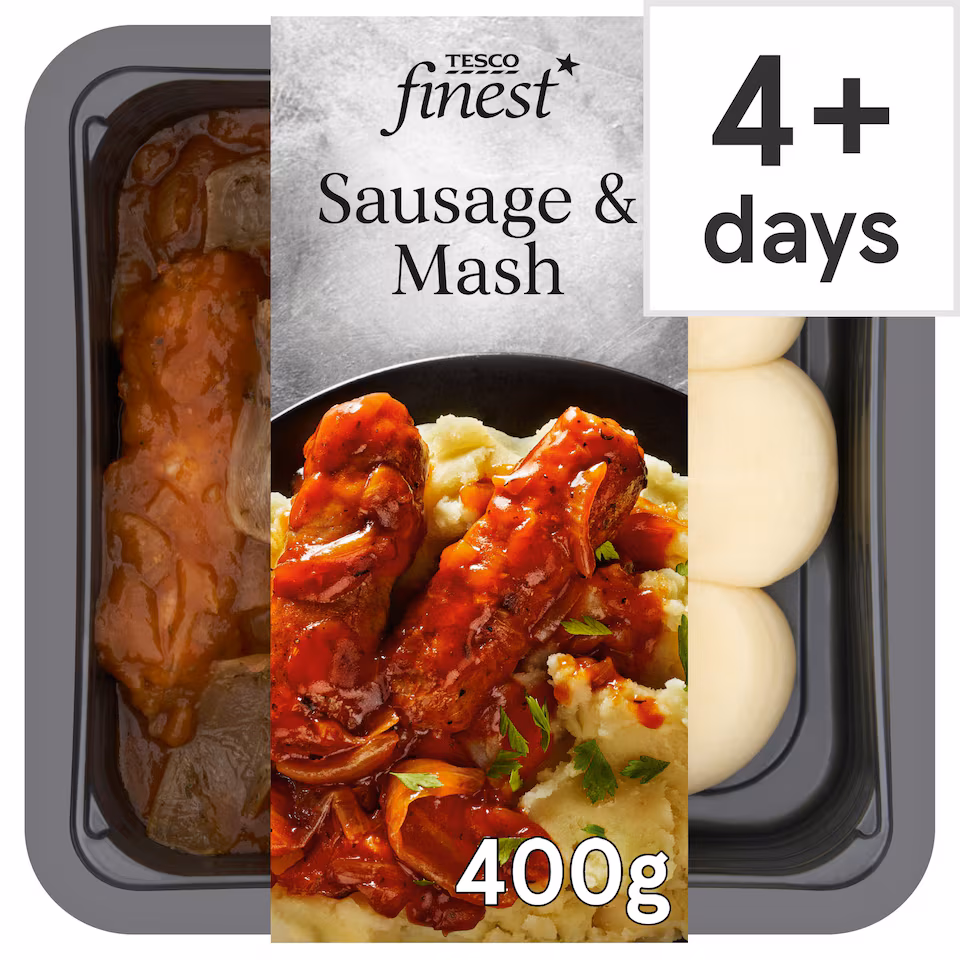 Tesco Finest Sausage & Mash 400G