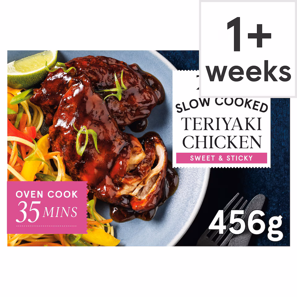 Tesco Slow Cooked Teriyaki Chicken 465g