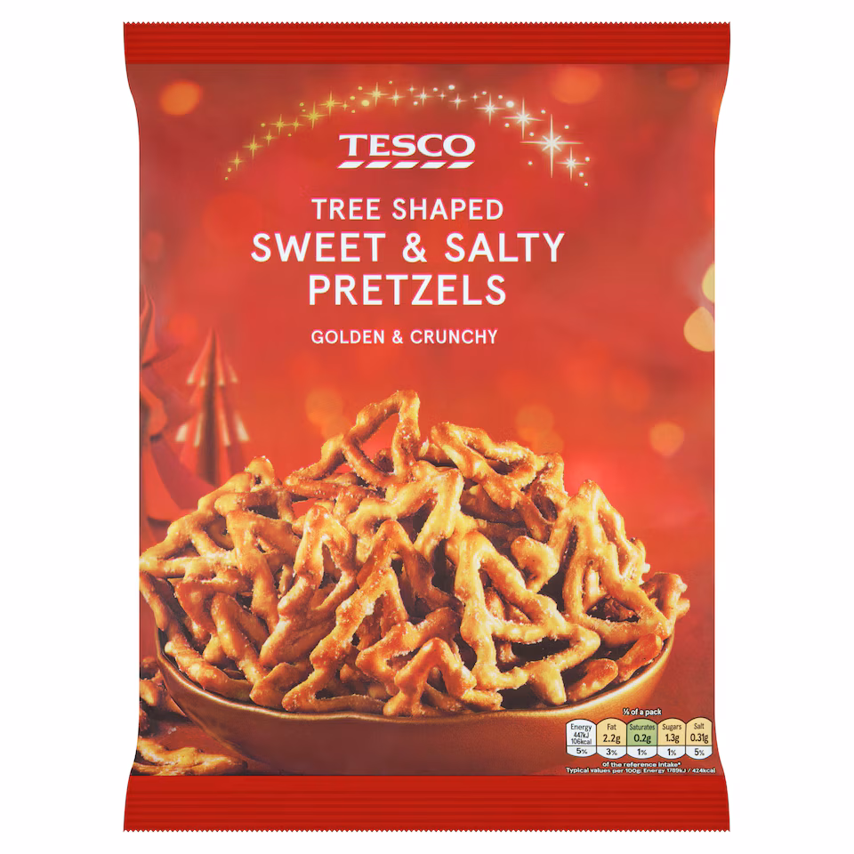 Tesco Sweet And Salty Pretzels 200G