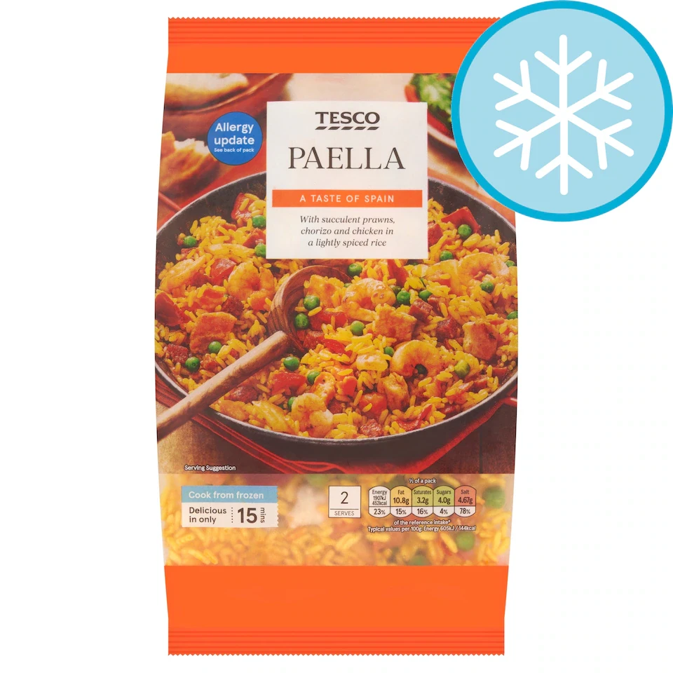 Tesco Paella 700g