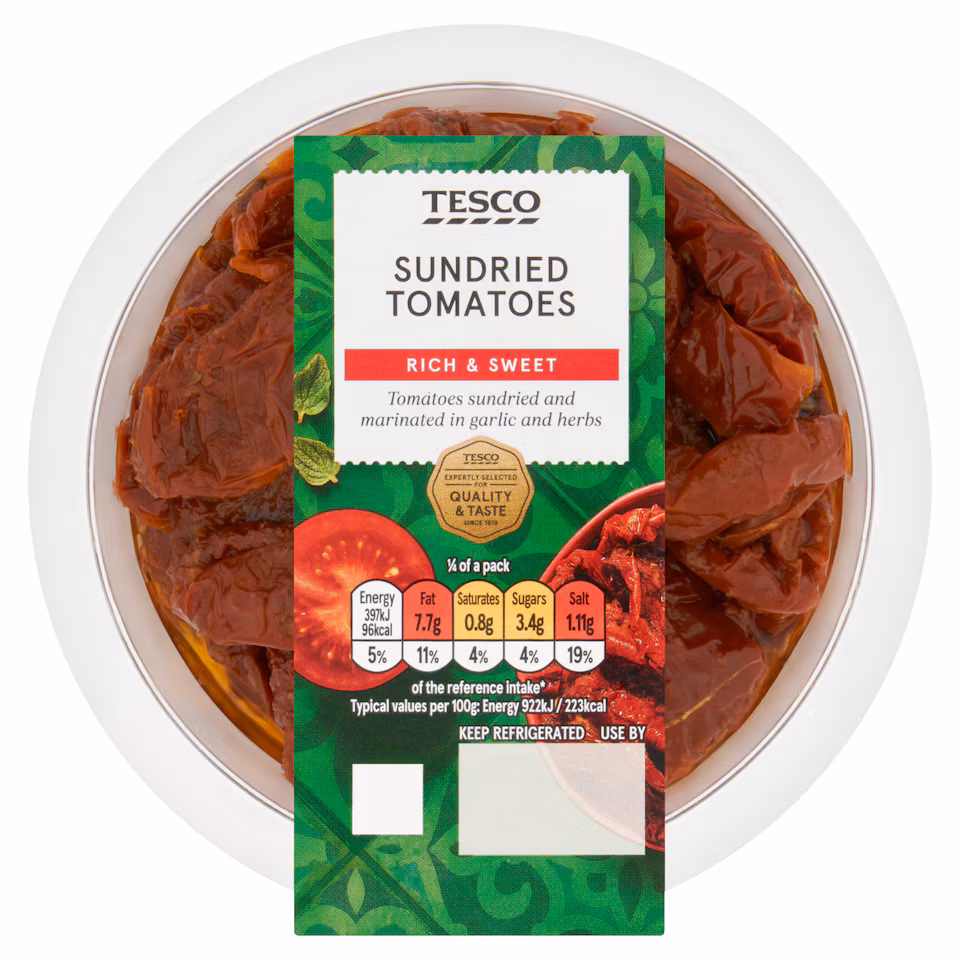 Tesco Sundried Tomatoes 170g