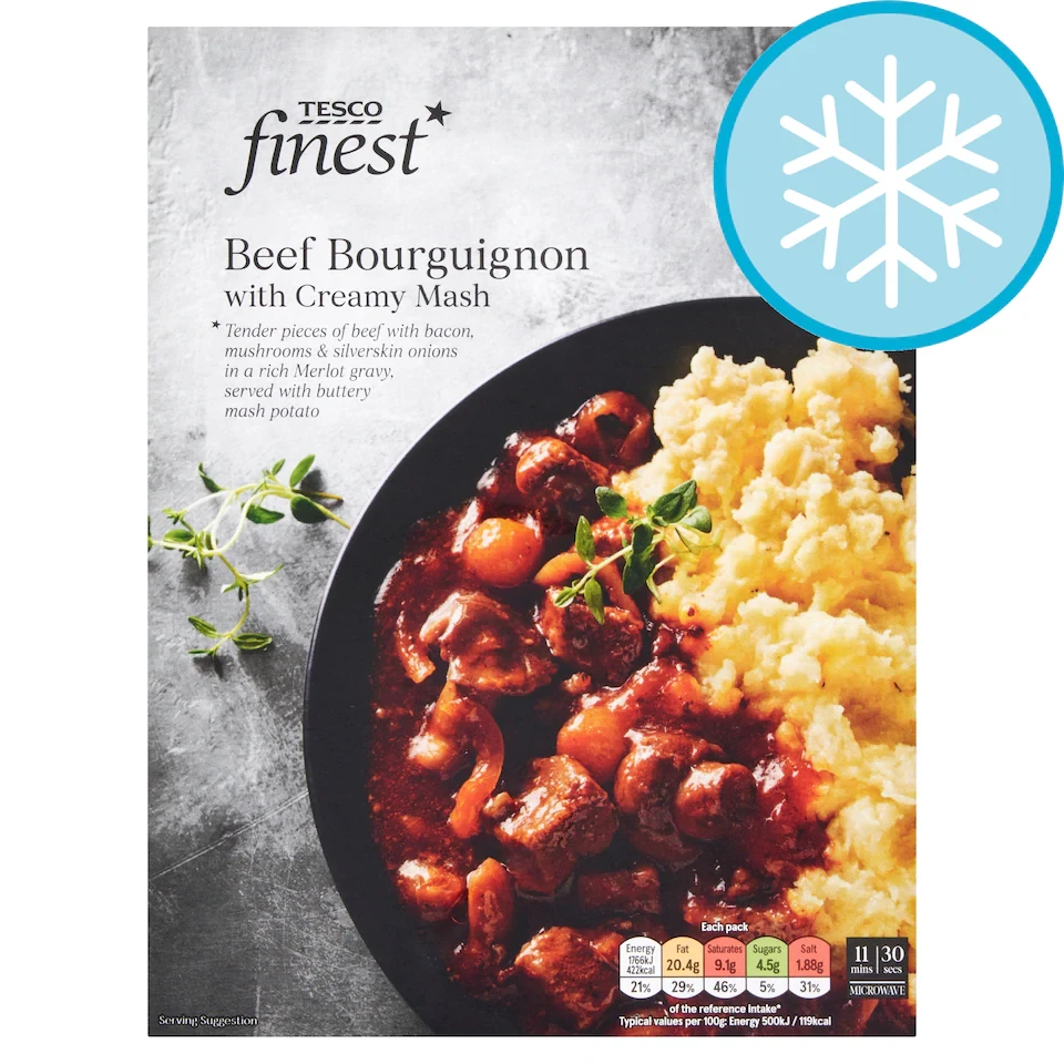 Tesco Finest Beef Bourguignon 400g