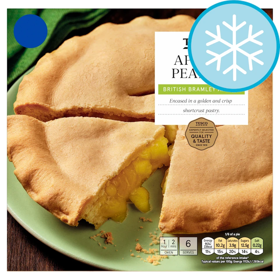 Tesco Apple & Pear Pie 520g