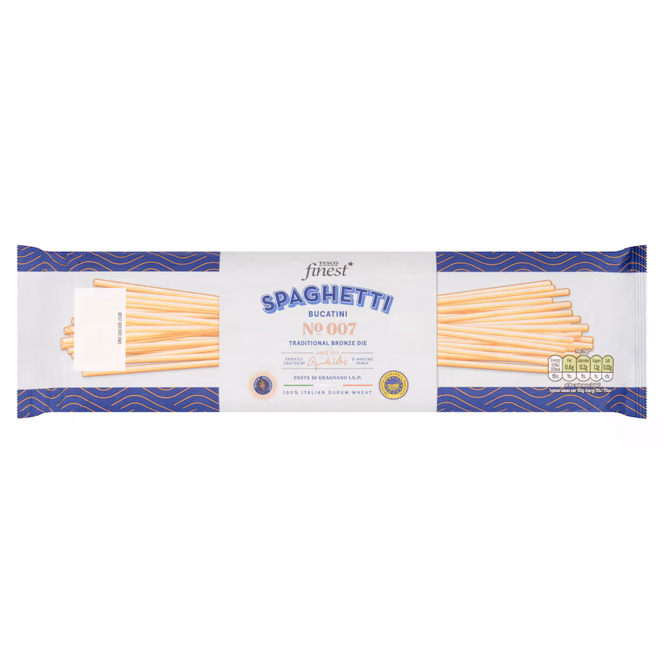 Tesco Finest Spaghetti Bucatini 500G