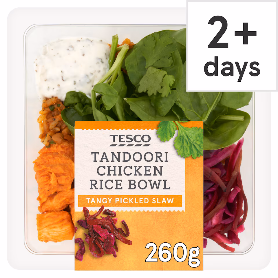 Tesco Tandoori Chicken Rice Bowl 240g