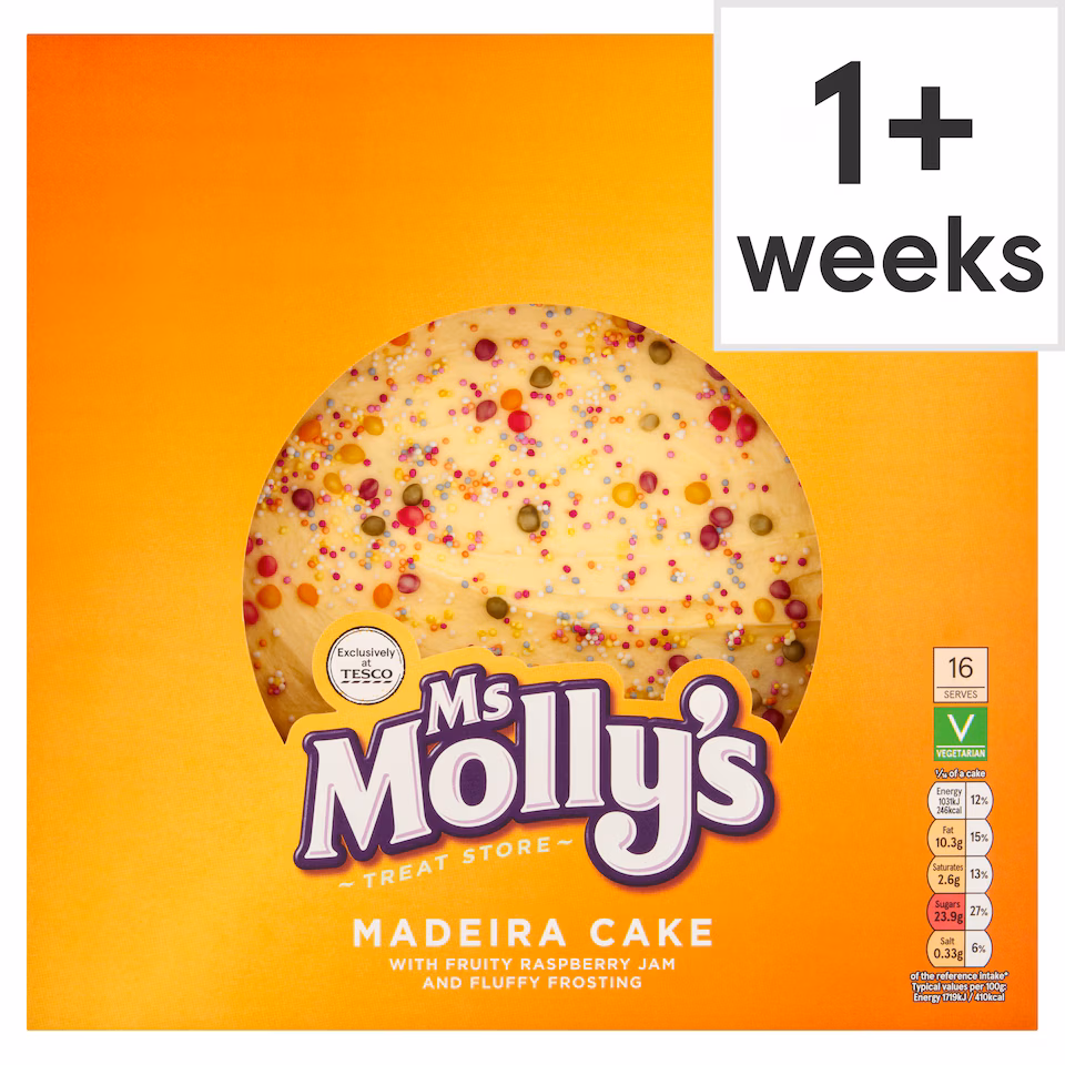 Ms Molly's Madeira Celebration Cake