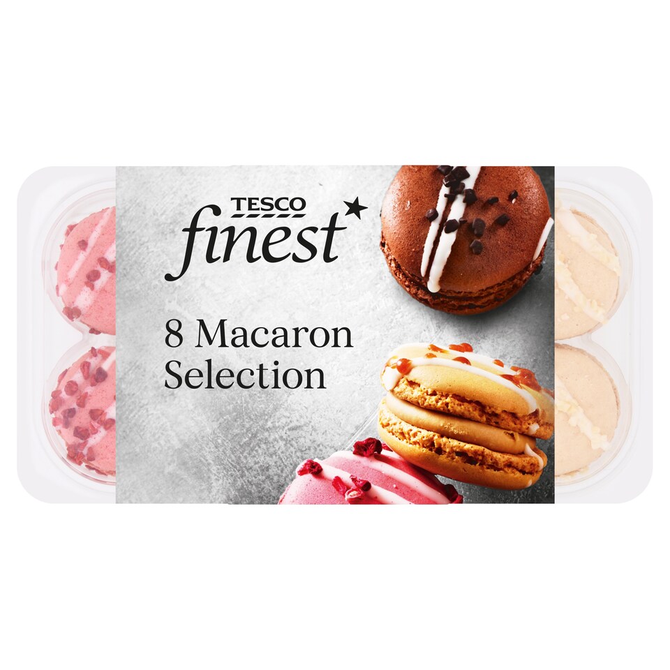 Tesco Finest 8 Macaron Selection 90g